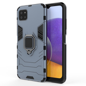 Pokrowiec hybrydowy Ring Armor pancerny niebieski do Samsung Galaxy A22 5G