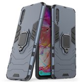 Pokrowiec hybrydowy Ring Armor pancerny niebieski do Xiaomi Mi A3