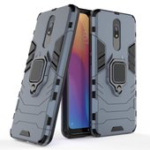 etui uchwyt na palec Pokrowiec hybrydowy Ring Armor pancerny niebieski do Xiaomi Redmi 8A