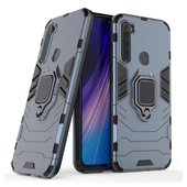 etui uchwyt na palec Pokrowiec hybrydowy Ring Armor pancerny niebieski do Xiaomi Redmi Note 8T