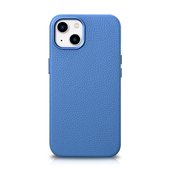 Pokrowiec iCarer Litchi Premium Leather Case jasnoniebieski do Apple iPhone 14