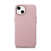 Pokrowiec iCarer Litchi Premium Leather Case r�owy do Apple iPhone 14