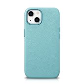 Pokrowiec iCarer Litchi Premium Leather Case zielony do Apple iPhone 14