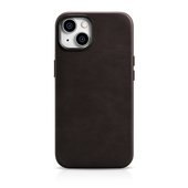 Pokrowiec Pokrowiec iCarer Oil Wax Premium Leather Case brzowy do Apple iPhone 14