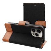 Pokrowiec JEANS Book czarny do Apple iPhone 17