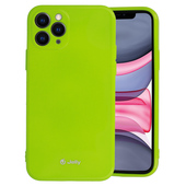 Pokrowiec Jelly Case limonkowy do Samsung A52