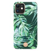 Pokrowiec Kingxbar Blossom z kryszta�ami Swarovskiego wz�r Leaf do Apple iPhone 11