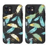 Pokrowiec Kingxbar Forest z kryszta�ami Swarovskiego wz�r Feather do Apple iPhone 11