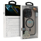 Pokrowiec Liavec LK Magsafe Case czarny do Apple iPhone 15 Pro Max