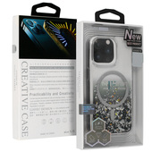 Pokrowiec Liavec Moonlight Series Case Magsafe czarny do Apple iPhone 12 Pro