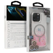 Pokrowiec Liavec Moonlight Series Case Magsafe r�owy do Samsung Galaxy S24 Plus