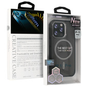 Pokrowiec Liavec Smooth Feeling Magsafe Case czarny do Apple iPhone 14