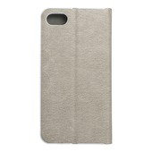 Pokrowiec Luna Book srebrny do Apple iPhone 7