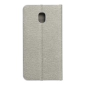 Pokrowiec Luna Book srebrny do Samsung Galaxy J3 2017