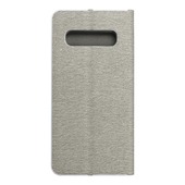 Pokrowiec Luna Book srebrny do Samsung Galaxy S10