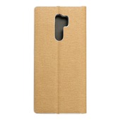 Pokrowiec Luna Book z�oty do Xiaomi Redmi 9