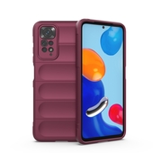 Pokrowiec Magic Shield Case burgundowy do Xiaomi Redmi Note 11