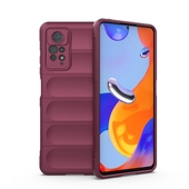 Pokrowiec Magic Shield Case burgundowy do Xiaomi Redmi Note 11 Pro