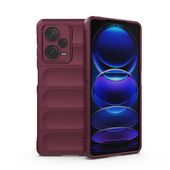 Pokrowiec Magic Shield Case burgundowy do Xiaomi Redmi Note 12 Pro Plus