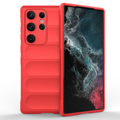 Pokrowiec Magic Shield Case czerwony do Samsung Galaxy S23 Ultra