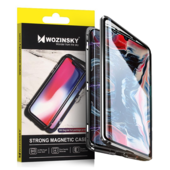 Pokrowiec Magnetic Case 360 prze�roczysty do Samsung A52 4G