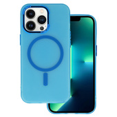 Pokrowiec Magnetic Frosted Case niebieski do Apple iPhone 11 Pro Max