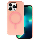 Pokrowiec Pokrowiec Magnetic Frosted Case rowy do Apple iPhone 12 Pro Max