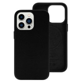 Pokrowiec Pokrowiec MagSafe Leather Case czarny do Apple iPhone 13