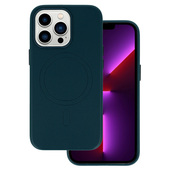 Pokrowiec MagSafe Leather Case granatowy do Apple iPhone 16 Pro