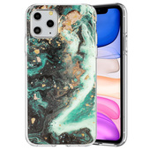 Pokrowiec Marble Glitter Case wz�r 4 do Apple iPhone 8