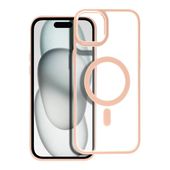 Pokrowiec Matte Mag Cover MagSafe r�owy do Apple iPhone 15 Plus