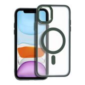 Pokrowiec Matte Mag Cover MagSafe zielony do Apple iPhone 11