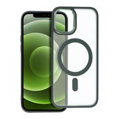 Pokrowiec Matte Mag Cover MagSafe zielony do Apple iPhone 12 Pro