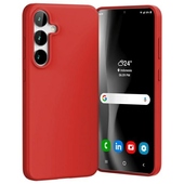 Pokrowiec Mercury Soft czerwony do Samsung Galaxy S24 FE