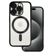 Pokrowiec Pokrowiec Metallic Magsafe Case czarny do Apple iPhone 13