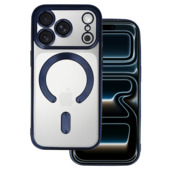 Pokrowiec Metallic Magsafe Case niebieski do Apple iPhone 17 Pro Max