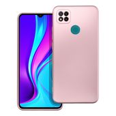 Pokrowiec Metallic r�owy do Xiaomi Redmi 9C