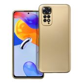 Pokrowiec Metallic z�oty do Xiaomi Redmi Note 11
