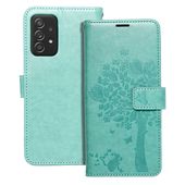 etui ze wzorem Pokrowiec Mezzo Book Drzewo zielony do Samsung Galaxy A52S 5G