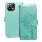 Pokrowiec Mezzo Book Drzewo zielony do Xiaomi Mi 11 Lite