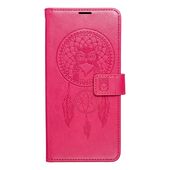 etui z klapk� Pokrowiec Mezzo Book �apacz Sn�w malinowy do Apple iPhone 17 Pro