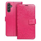 etui portfel Pokrowiec Mezzo Book Mandala malinowy do Samsung Galaxy A54 5G