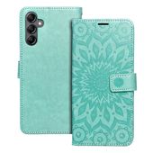 etui z zapi�ciem Pokrowiec Mezzo Book Mandala zielony do Samsung Galaxy A14 5G