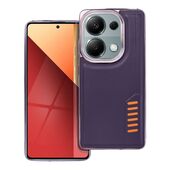 etui pancerne Pokrowiec MILANO ciemnofioletowy do Xiaomi Poco M6 Pro 4G