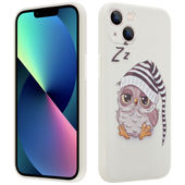 Pokrowiec Pokrowiec MX Owl Sleepy beowy do Samsung Galaxy S20 FE 5G