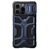 etui os�ona na aparat Pokrowiec Nillkin Adventurer niebieski do Apple iPhone 13 Pro