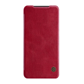 Pokrowiec Nillkin Qin skrzany czerwony do Apple iPhone 12 Mini