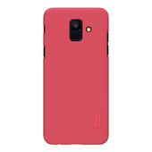 Pokrowiec Nillkin Super Frosted Shield czerwony do Samsung Galaxy A6 (2018)