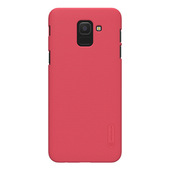 Pokrowiec Nillkin Super Frosted Shield czerwony do Samsung Galaxy J6 (2018)