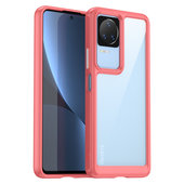 Pokrowiec Outer Space Case czerwony do Xiaomi POCO F4 5G